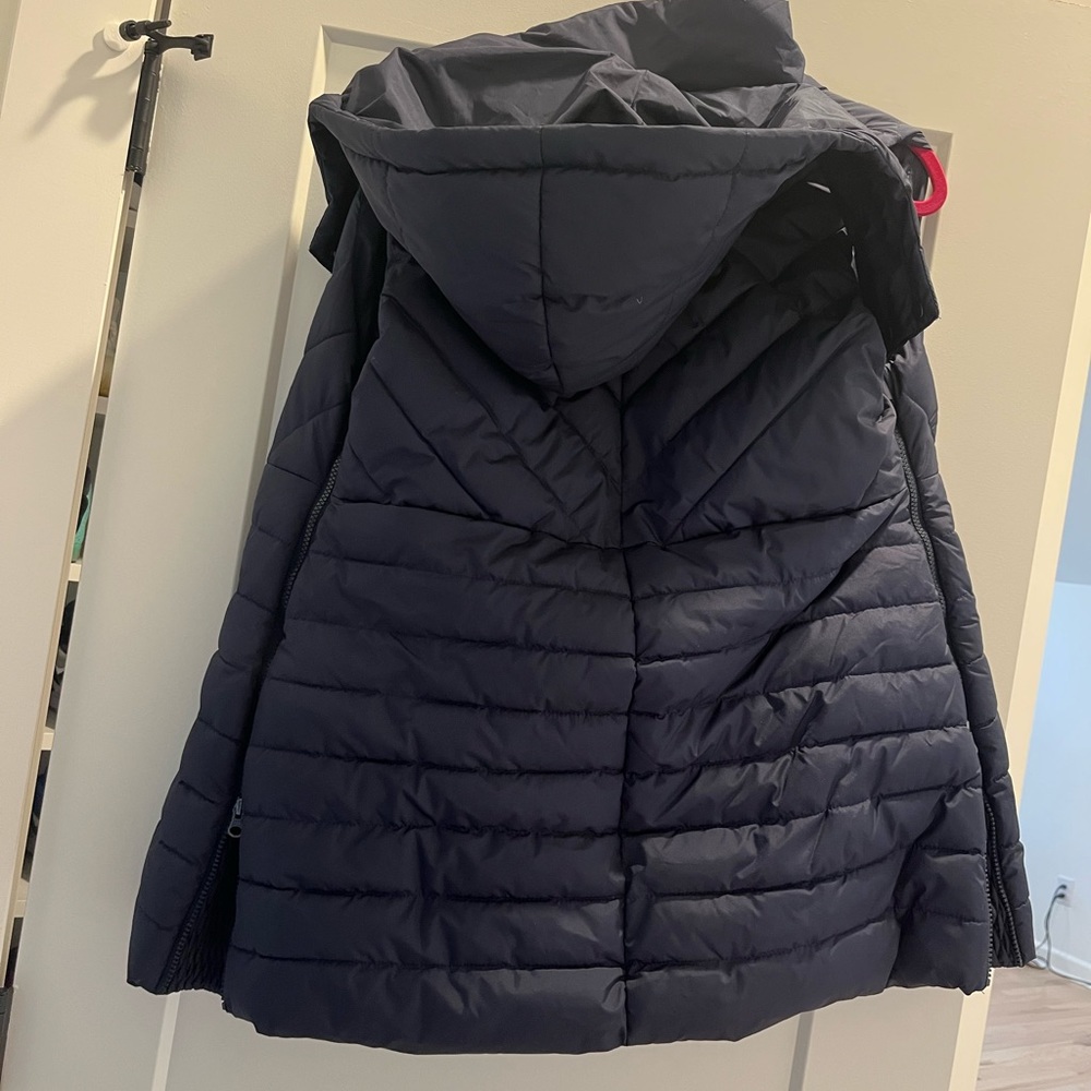 Seraphine Navy Baby Wearing Maternity Vest